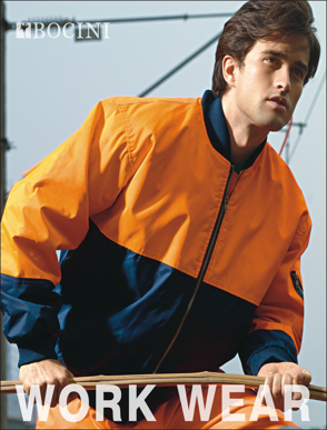 Picture of Bocini-SJ0320-Unisex Adults Hi-Vis Flying Jacket (Lined)