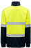Picture of Hardyakka-Y19270-HY HIVIS 2TONE 1/4 ZIP BRUSHED FLEECE JUMPER WITH TAPE