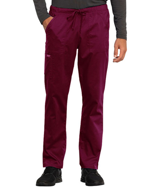 Picture of Cherokee Scrubs-CH-WW020T-Cherokee Workwear Revolution Unisex Tapered Leg Drawstring Tall Pant