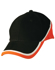 Picture of Winning Spirit - CH38 - Tri-Colour Heavy Brushed Cotton Structured Cap