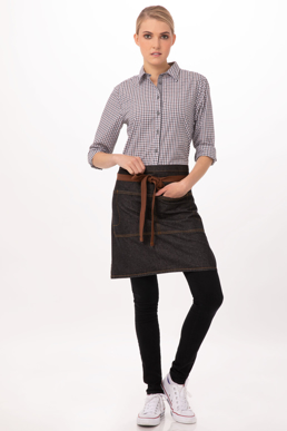 Picture of Chef Works-AW048-Memphis Half Bistro Apron