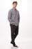 Picture of Chef Works-D500-Gingham Dress Shirt