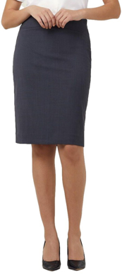 Picture of NNT Uniforms-CAT2N4-CBL-Detail Pencil Skirt