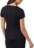 Picture of NNT Uniforms-CAT9S1-BLA-Cap Sleeve Peplum Top