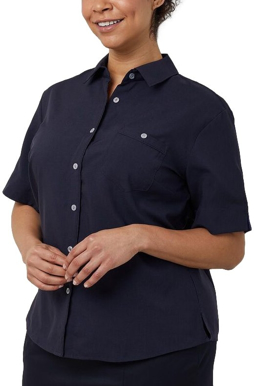 Picture of NNT Uniforms-CATU2U-NAV-Short Sleeve Action Back Shirt