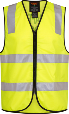 Picture of Prime Mover-MZ105-Stock Printed TRAFFIC CONTROLLER Day/Night Vest