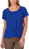 Picture of City Collection Cascade Short Sleeve Blouse (2285)