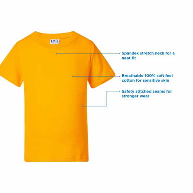 Picture of LW Reid-4180CN-Miller Combed Cotton T-Shirt