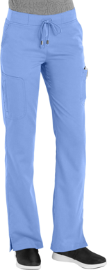 Picture of Grey's Anatomy Womens Destination 6 Pocket Cargo Pants Ciel Blue Size S (GR-4277)