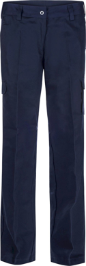 Picture of NCC Apparel Womens Mid Weight Cargo Cotton Drill Trouser (WPL070)