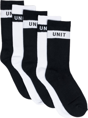 Picture of UNIT Womens Wander Premium Bamboo Socks - 5 Pack (221233001)