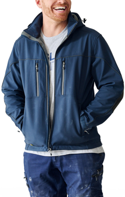 Picture of Bisley Workwear Hooded Soft Shell Jacket (BJ6570)