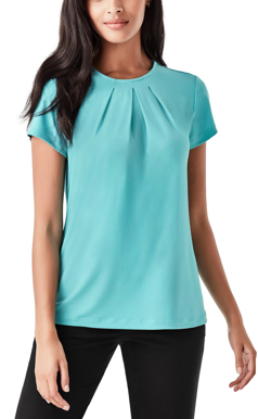 Picture of Biz Corporate Womens Blaise Short Sleeve Top (44412)