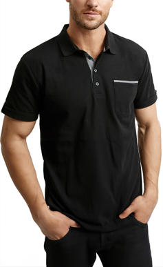 Picture of Biz Collection Mens Edge Short Sleeve Polo (P305MS)