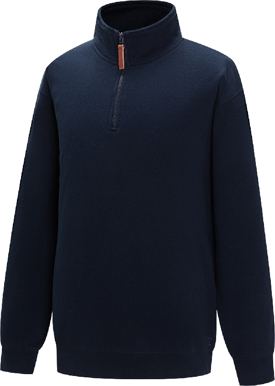 Picture of Ritemate Workwear Pilbara Mens Classic Zipper Closed Front Fleece Pullover (RMPC045)