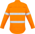Picture of Syzmik Mens Hi Vis Hoop Taped Long Sleeve Shirt (ZW640)
