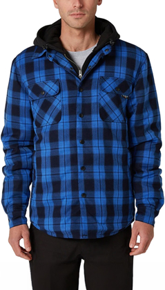 Picture of Jet Pilot Mens Quilted Flannel Jacket (JPW49)
