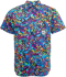 Picture of Trademutt Mens Pearler Short Sleeve Full Print Full Button Workshirt (TM-21541)