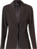 Picture of Winning Spirit Womens Stretch Stripe One Button Cropped Jacket (M9208)