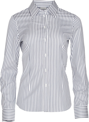 Picture of Winning Spirit Womens Executive Sateen Stripe Long Sleeve Shirt (M8310L)
