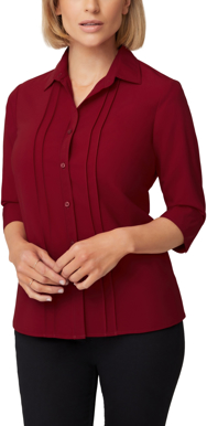 Picture of City Collection Womens Sophia 3/4 Sleeve Shirt (2215)